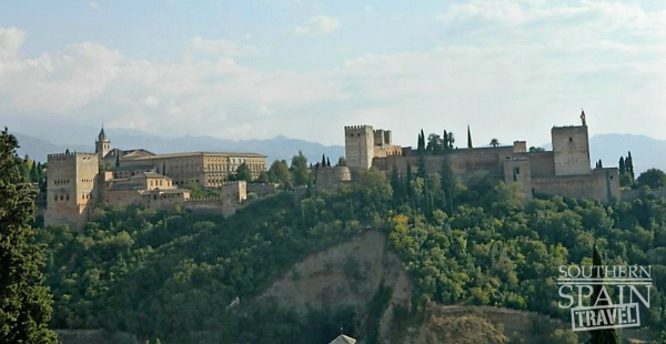 Alhambra in Granada Spain